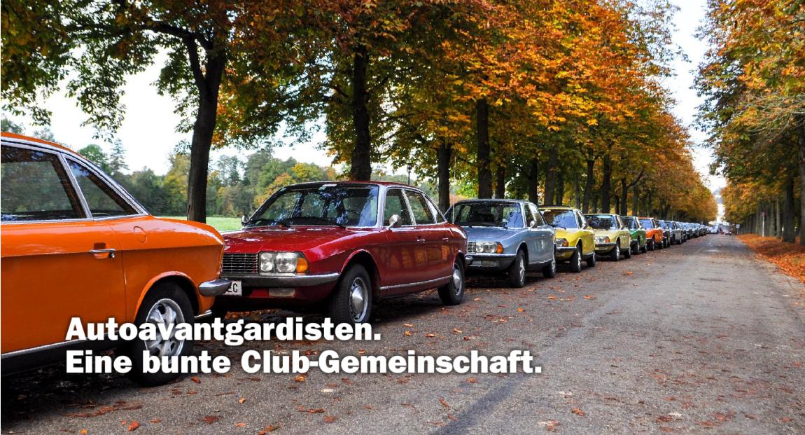 Autoavantgardisten. Eine bunte Club-Gemeinschaft.